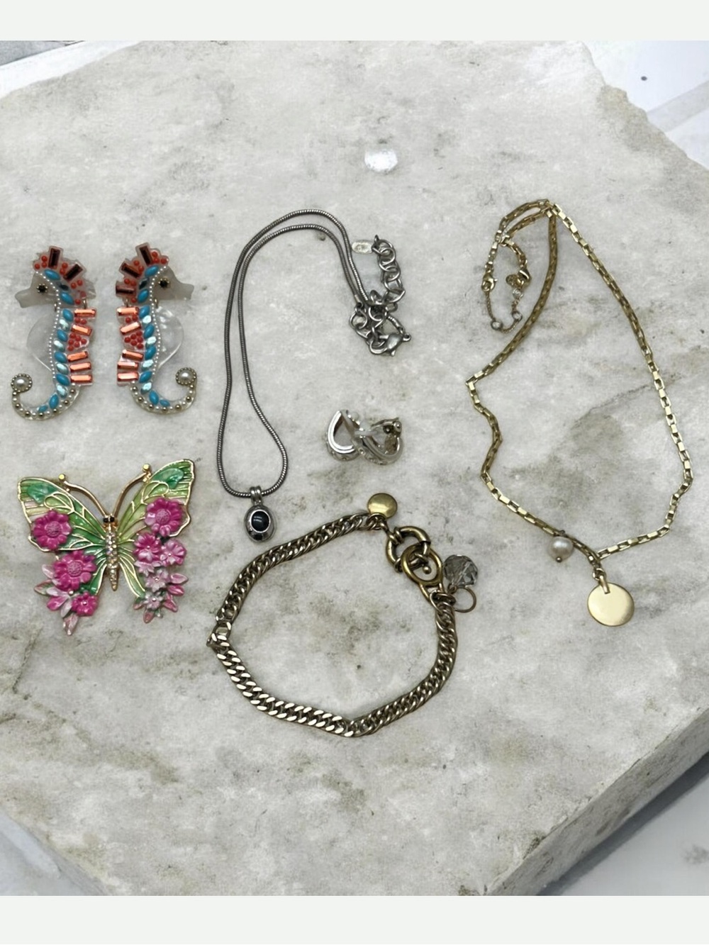 Vintage Liz Claiborne JCrew: Six Piece Jewelry Lot
